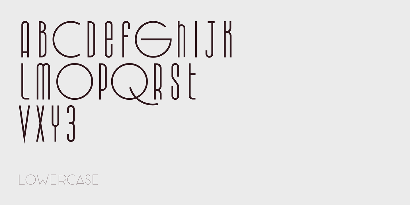 Example font Rectory #3